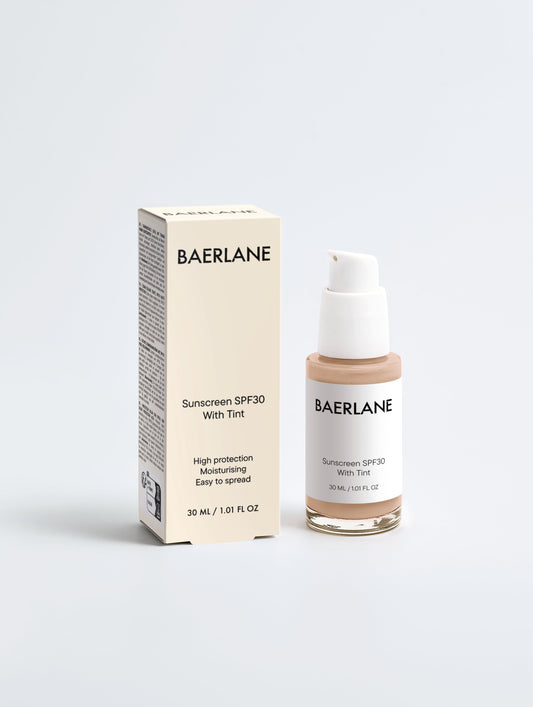 Sunscreen SPF30, with tint